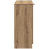 vidaXL Sideboard Artisan-Eiche 90,5x30x70 cm Holzwerkstoff