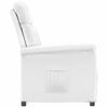 vidaXL Relaxsessel Wei&szlig; Kunstleder