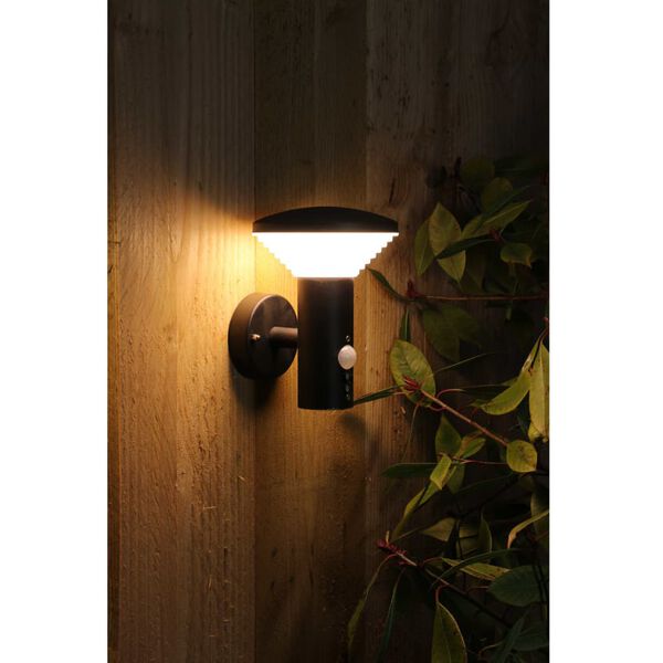 Luxform LED-Garten-Wandleuchte mit PIR Sensor Bitburg 230 V LUX1704Z