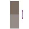 vidaXL Verdunkelungsrollo Kaffeebraun 40x175cm Stoffbreite 35,7 cm