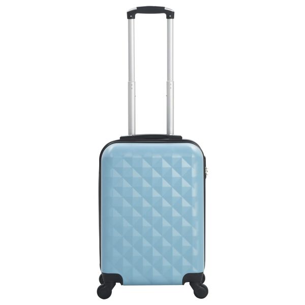 vidaXL Hartschalen-Trolley Blau ABS