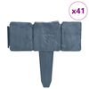 vidaXL Beeteinfassung 41 Stk. Kunststoff Stein-Optik 10 m