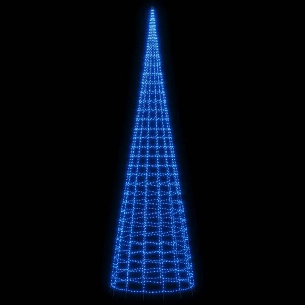 vidaXL LED-Weihnachtsbaum 3000 LEDs Blau 800 cm