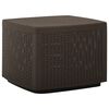 vidaXL Gartentisch Mokka 53x53x40 cm Kunststoff