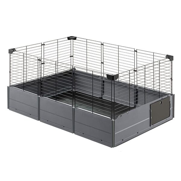 Ferplast Meerschweinchenk&auml;fig Multipla Open 107,5x72x50 cm Schwarz