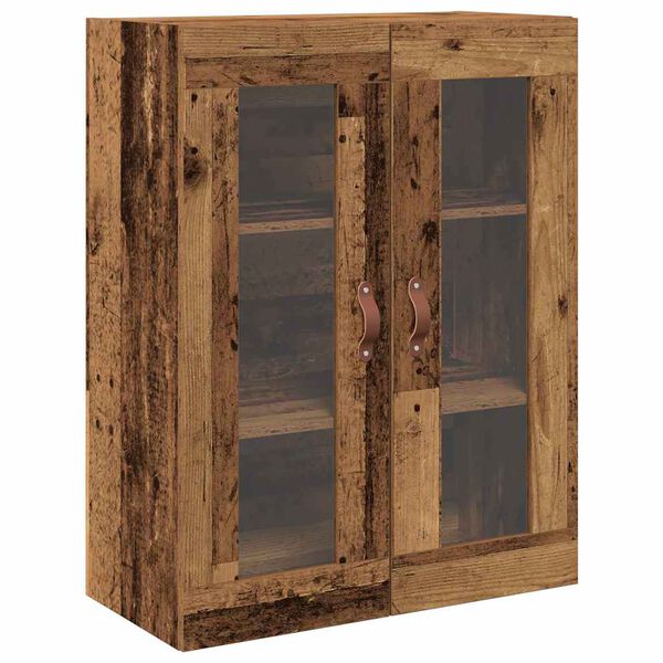vidaXL Wandschrank Altholz 69,5 x 34 x 90 cm Holzwerkstoff