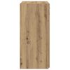 vidaXL Badschrank Artisan-Eiche 80 x 42,5 x 93,5 cm Holzwerkstoff