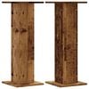 vidaXL Pflanzenst&auml;nder 2 Stk. Altholz-Optik 30x30x80 cm Holzwerkstoff