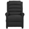 vidaXL Massagesessel Schwarz Kunstleder