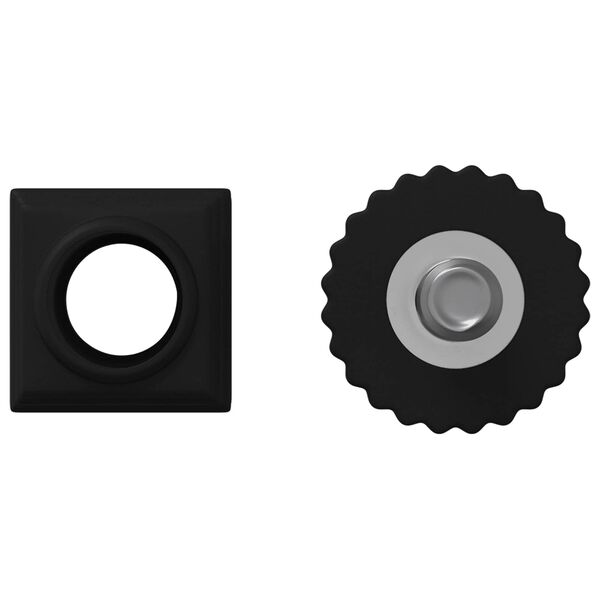 vidaXL M&ouml;bel Leveler Verstellbar 1895 pcs Schwarz PP