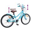 vidaXL Kinderfahrrad 18 Zoll f&uuml;r 5-7 Jahre alt Himmelblau