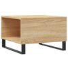 vidaXL Couchtisch Sonoma-Eiche 55x55x36,5 cm Holzwerkstoff