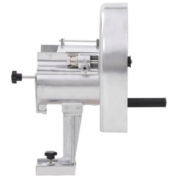 vidaXL Manueller Gem&uuml;seschneider Silbern 22 x 44,5 cm Aluminium