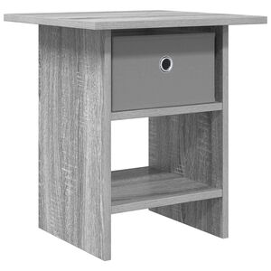 vidaXL Nachttisch Sonoma-Grau 41 x 40 x 45 cm Holzwerkstoff