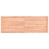 vidaXL Tischplatte 180x60x(2-4) cm Massivholz Behandelt Baumkante