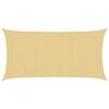 vidaXL Sonnensegel Sandfarbe 5x2,5 m 100% Polyester Oxford