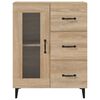 vidaXL Sideboard Sonoma-Eiche 69,5x34x90 cm Holzwerkstoff