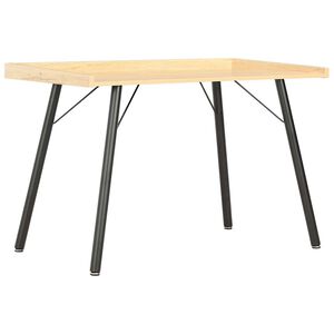 vidaXL Schreibtisch Eiche 90&times;50&times;79 cm