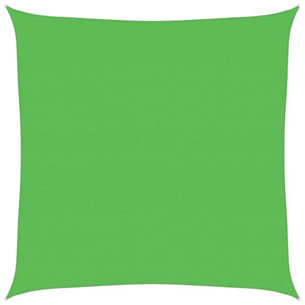vidaXL Sonnensegel 160 g/m² Hellgrün 4,5x4,5 m HDPE
