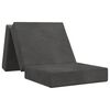 vidaXL Klappsofa Bett 90 x 63 x 45 cm Dunkelgrau