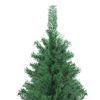vidaXL Weihnachtsbaum mit dekorativen Lichterketten Gr&uuml;n 400 cm PVC
