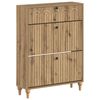 vidaXL Schuhschrank ALKMAAR 78 x 24 x 103 cm Holzwerkstoff