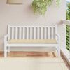 vidaXL Gartenbank-Auflage Beige 150x50x2 cm Oxford-Gewebe