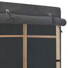 vidaXL Kleiderschrank Grau 79 x 40 x 170 cm Stoff