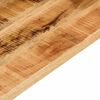 vidaXL Tischplatte 140x50x3,8 cm Rechteckig Raues Massivholz Mango