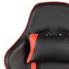 vidaXL Gaming-Stuhl Drehbar Rot PVC