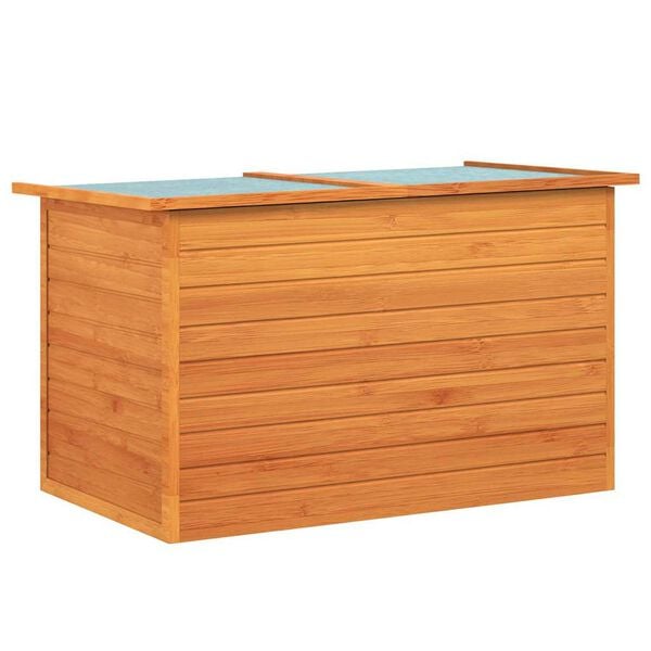 vidaXL Garten-Aufbewahrungsbox 126x72x72 cm Holz
