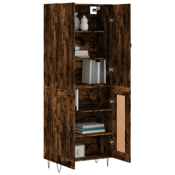 vidaXL Highboard R&auml;uchereiche 69,5x34x180 cm Holzwerkstoff