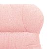 vidaXL Sessel Rosa 69 x 74 x 93 cm Sherpa-Stoff
