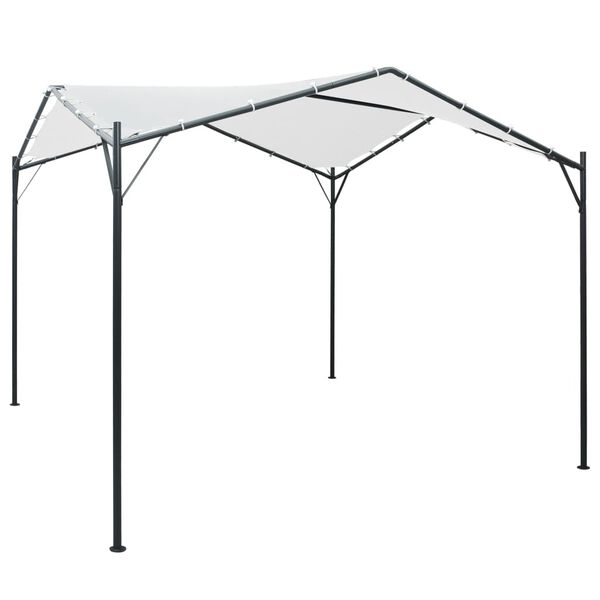 vidaXL Pavillon 3x3x2,6 m Weiß 180 g/m²