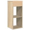 vidaXL B&uuml;cherregal Sonoma-Eiche 34x31x80 cm Holzwerkstoff