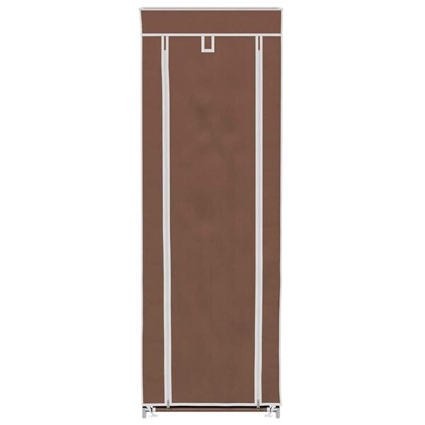 Schuhschrank Schuhregal 8 Schicht 57 x29 x162 cm Braun