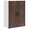 vidaXL Geschirrsp&uuml;lerfront Kalmar Braun Eichen-Optik 60 x 31 x 80 cm