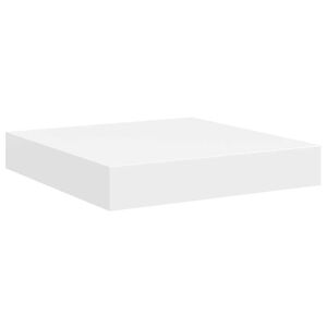 vidaXL Schweberegal Wei&szlig; 23x23,5x3,8 cm MDF