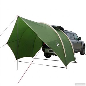 vidaXL Heck-Awnings wasserfest Gr&uuml;n 405 x 280 x 220 cm