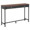 vidaXL Konsolentisch mit 2 Schubladen 120x30x75 cm Massivholz Tanne