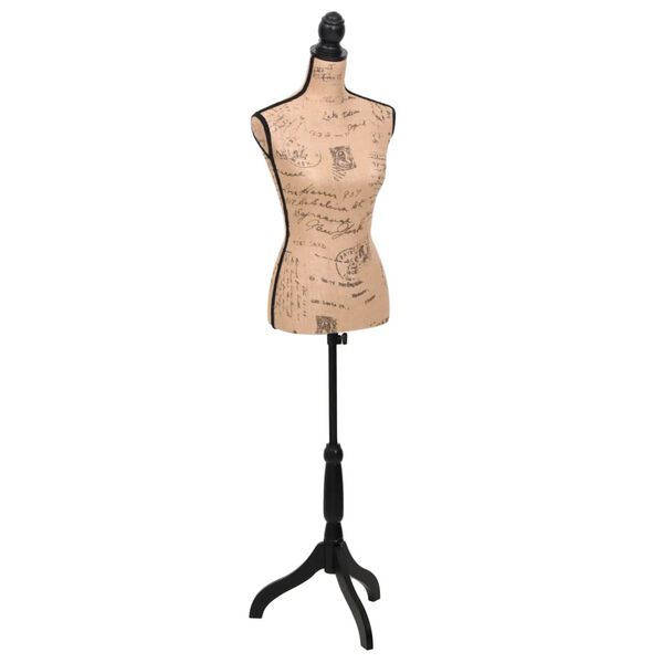 Damenb&uuml;ste Schneiderpuppe B&uuml;ste Torso Angezogen Mannequin Jute