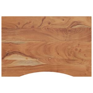 vidaXL Schreibtischplatte 90x60x2,5 cm Rechteckig Massivholz Akazie