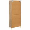 vidaXL Highboard Artisan-Eiche 69,5 x 34 x 180 cm