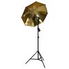 vidaXL Fotostudio-Set mit Lampen, Schirmen, Hintergrund und Reflektor