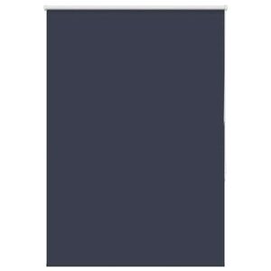 vidaXL Verdunkelungsrollo Marineblau 110x130 cm Stoffbreite 105,7 cm