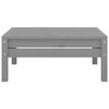 vidaXL 9-tlg. Garten-Lounge-Set Grau Kiefer Massivholz