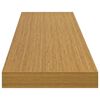 vidaXL Wandregal 4 pcs Beige 120 x 23,5 x 4 cm Holzwerkstoff