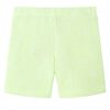 Kindershorts mit Kordelzug Neongelb 92