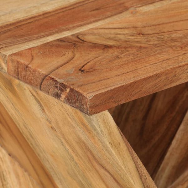 vidaXL Beistelltisch 35x35x55 cm Massivholz Akazie