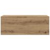 vidaXL Bad-Wandschrank Artisan-Eiche 80x25x30 cm Holzwerkstoff